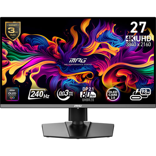 MSI MPG 272URXDE QD-OLED – skærm