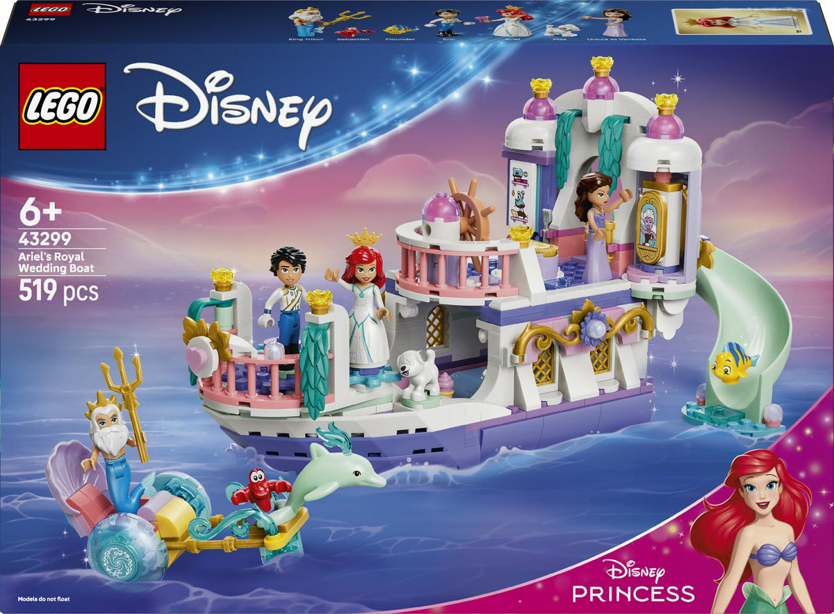 LEGO - Disney Princess - Ariel's Royal Wedding Boat (43299) LEGO