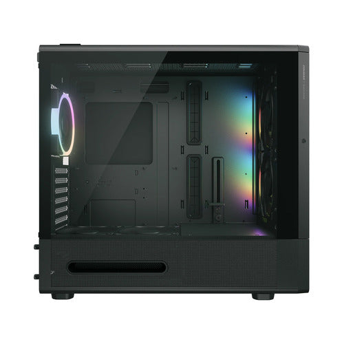 COUGAR DUOAIR RGB kabinet – sort – produktdetalje