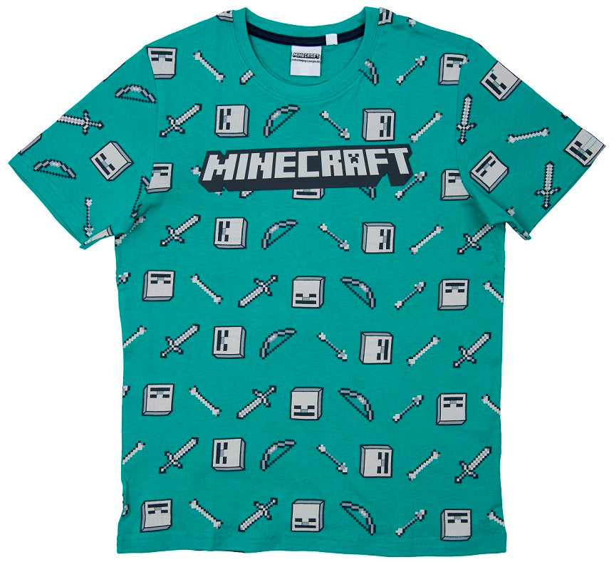 Minecraft T-Shirt – Green Drops