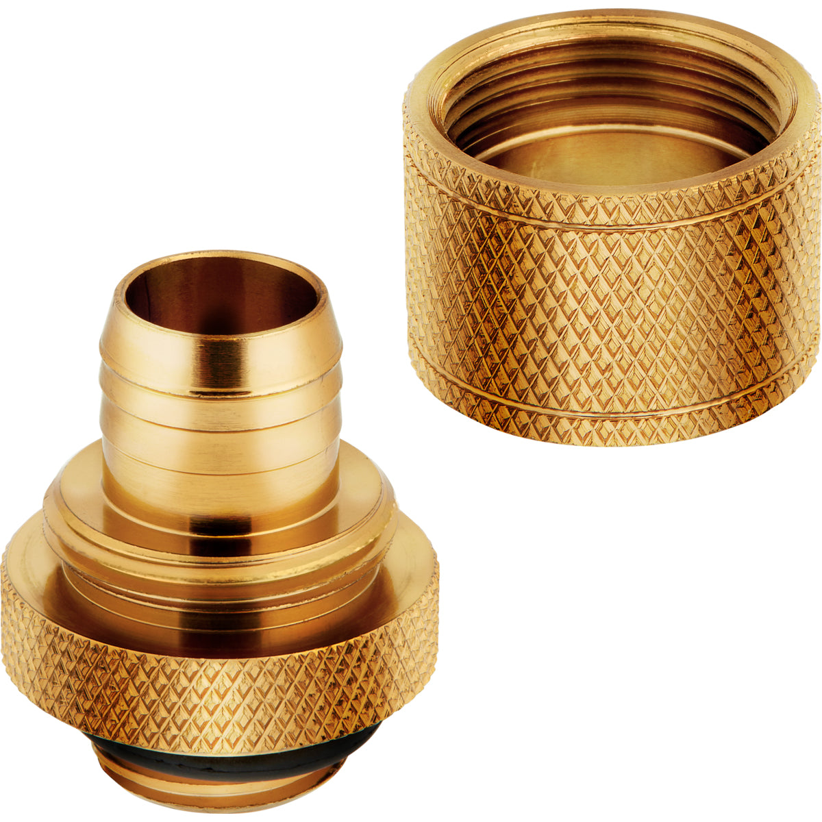 CORSAIR Hydro X Series XF Kompressionskoppling Kylvätskesystemadapter 4-pack Guld