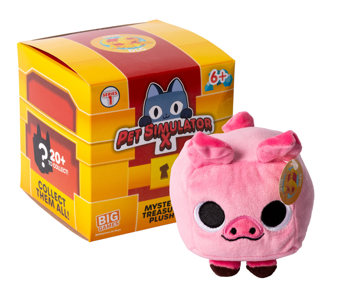 Pet Simulator X - Mystery Treasure Plush - Plys 10 cm