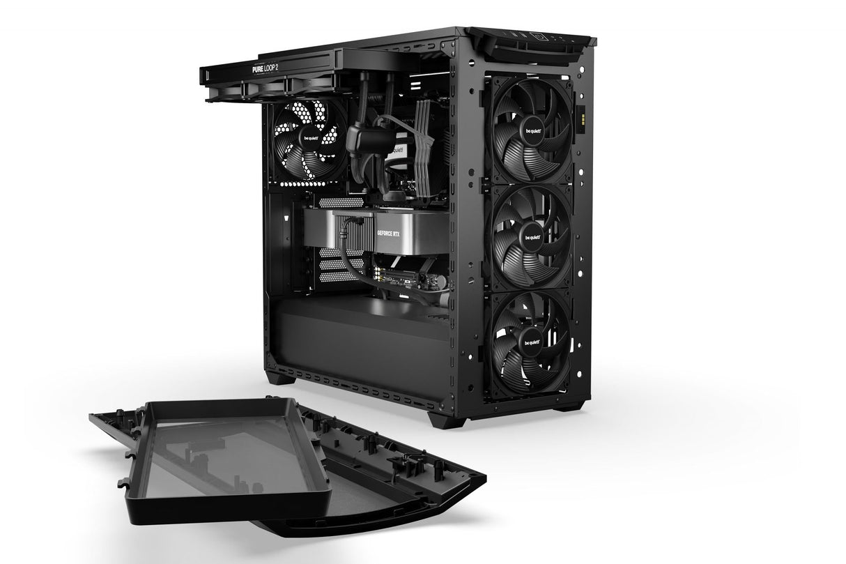 be quiet! SHADOW BASE 800 DX, tower case (black, tempered glass) Be quiet