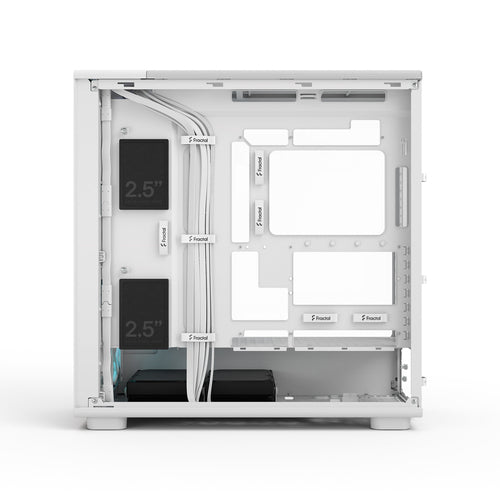Midi Epoch XL White TG RGB Clear tint Fractal design