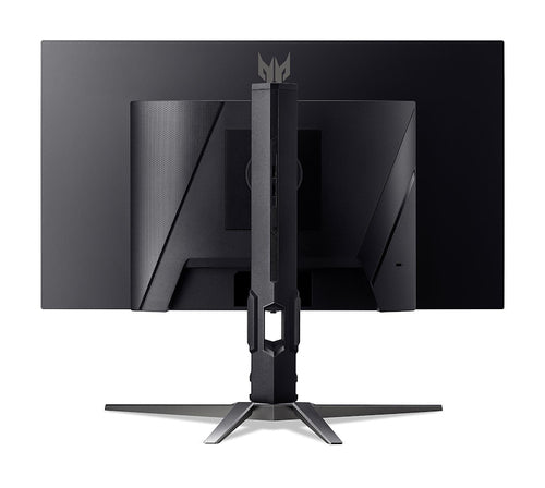Acer Predator X27UF3 OLED – skærmens bagside og stativ