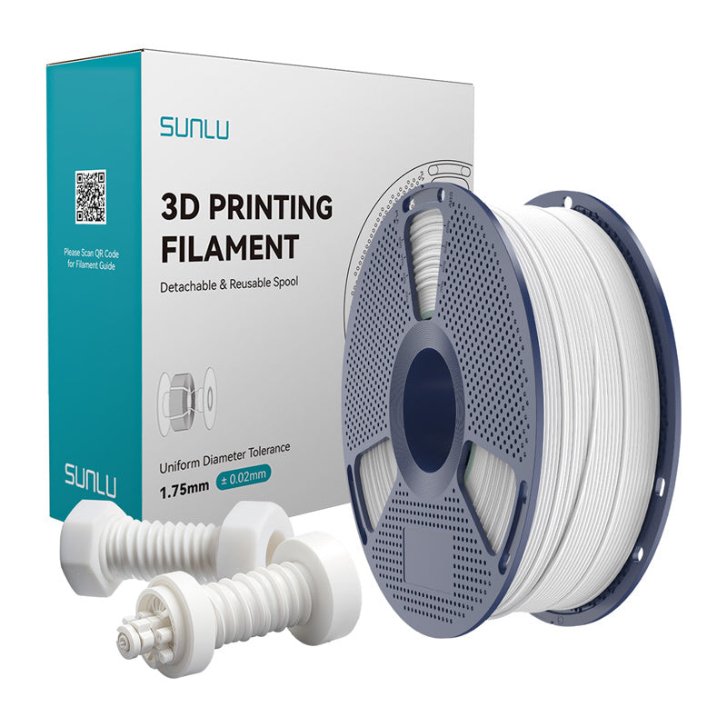 Sunlu ABS High-Speed filament – hvid, 1,75 mm, 1 kg