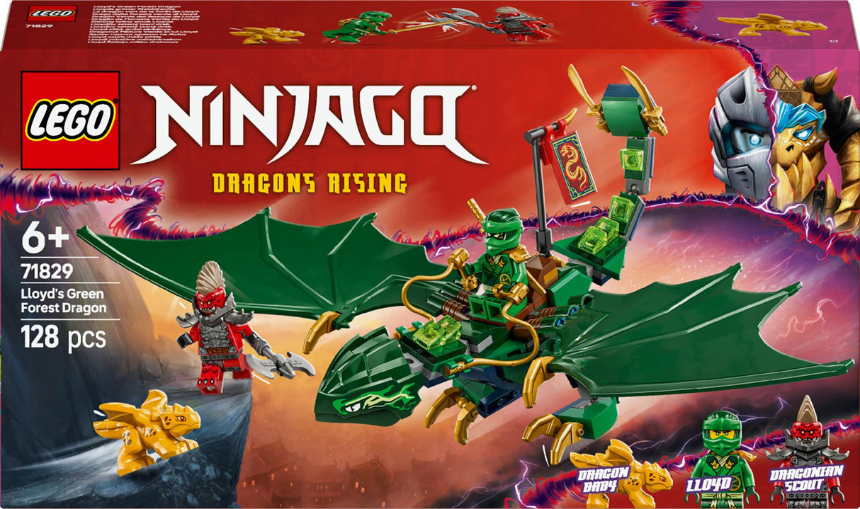 LEGO 71829 Ninjago Lloyd's Green Forest Dragon LEGO