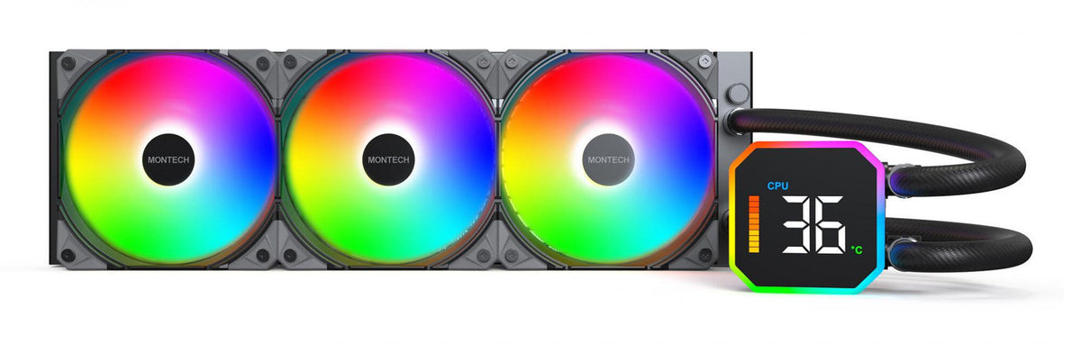 Montech HyperFlow Digital 360 Black Telon Technology Co Ltd (Montech)