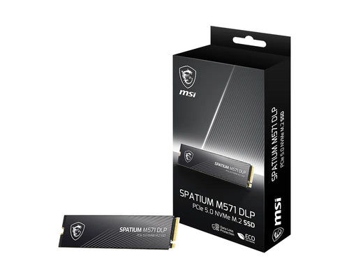 MSI SPATIUM M571 DLP 2 TB SSD - M.2 PCIe 5.0 NVMe - produktbillede