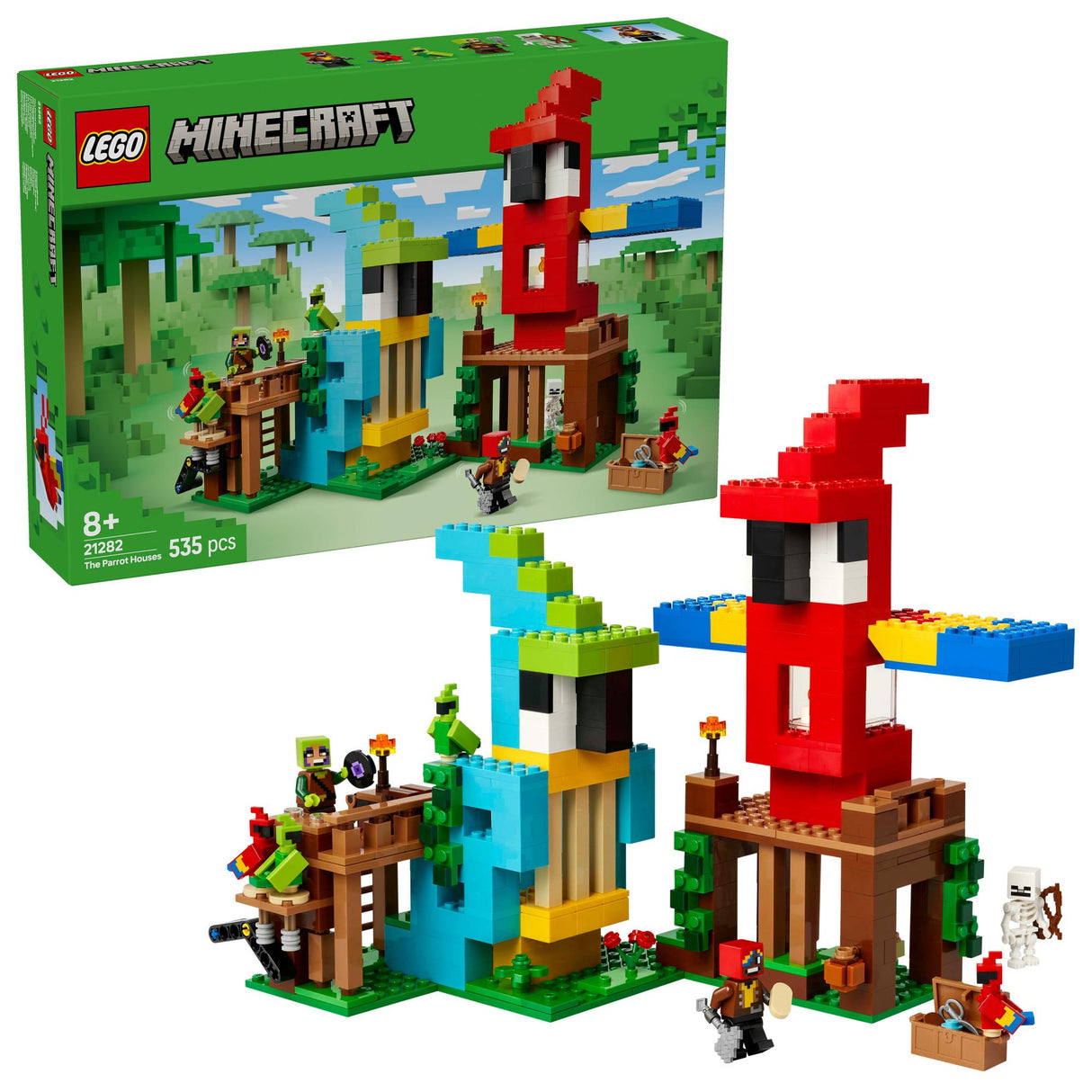 LEGO - Minecraft - The Parrot Houses (21282.) LEGO