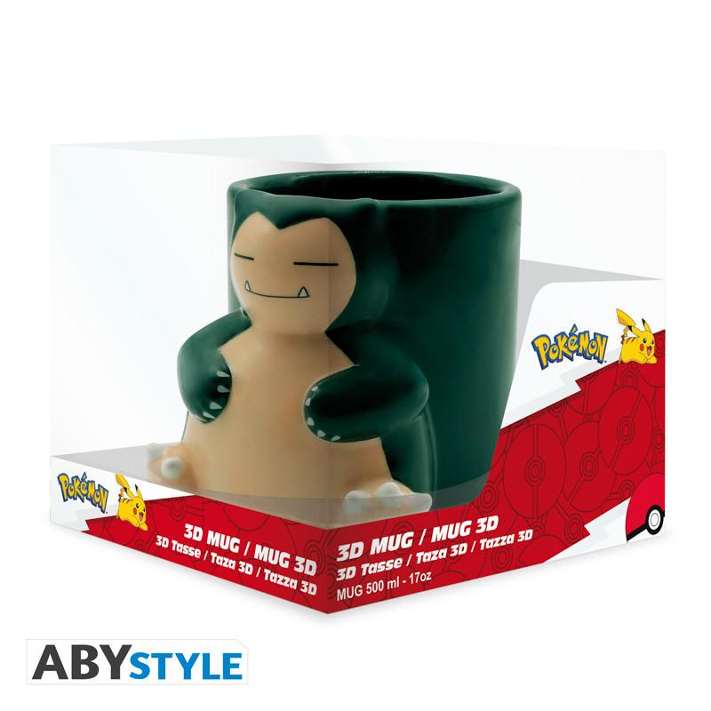 Pokemon 3D Mug - Snorlax - 350 ml Abysse