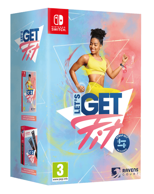 Let's Get Fit – med Joy-Con-stropper – Nintendo Switch – spillets udgave