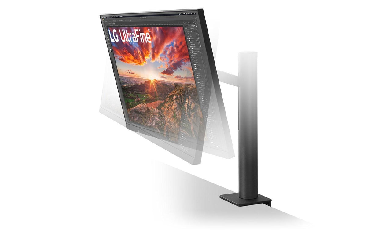 LG UltraFine Ergo 27UN880P-B 27 3840 x 2160 (4K) HDMI DisplayPort USB-C 60Hz Forlæng Træk tilbage Dockingskærm LG Electronics