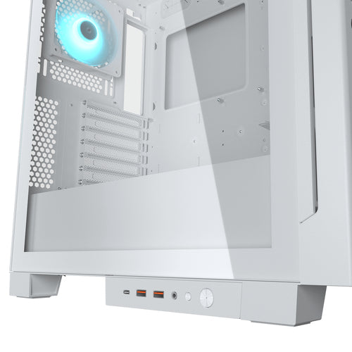 COUGAR Airface ECO, ARGB, hvid kabinet – produktdetalje