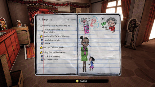 Paper Ghost Stories Third Eye Open Nintendo Switch – Gameplay, spilscene 5