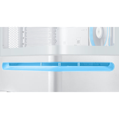 ASUS PRIME AP202 TG ARGB – slot-ventilation i kabinettets nederste del