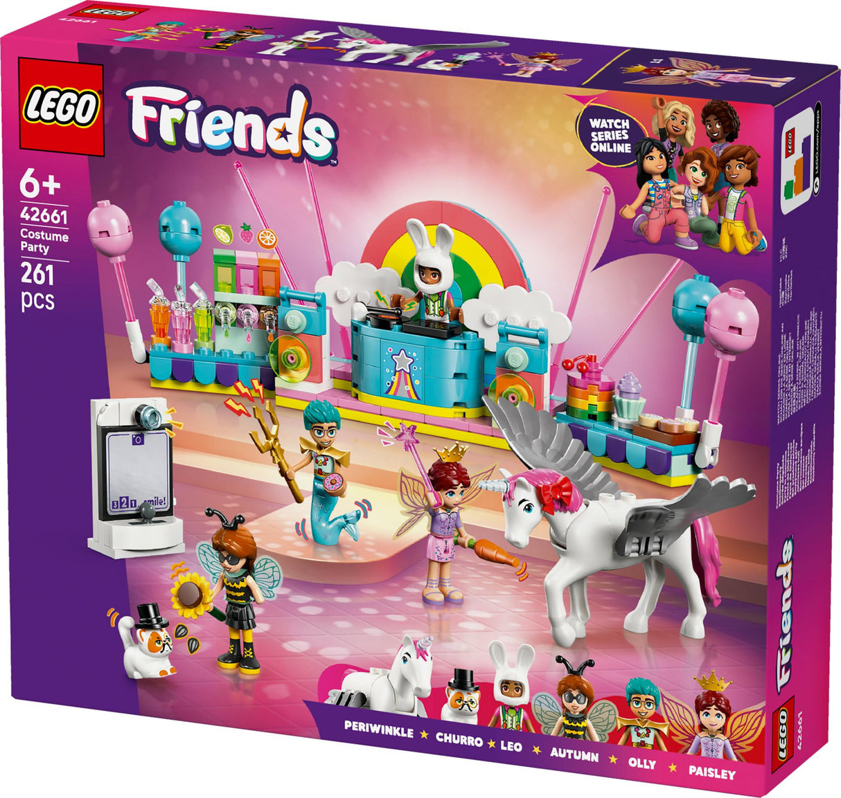 LEGO 42661 Friends Unicorn and Fairy Costume Party LEGO