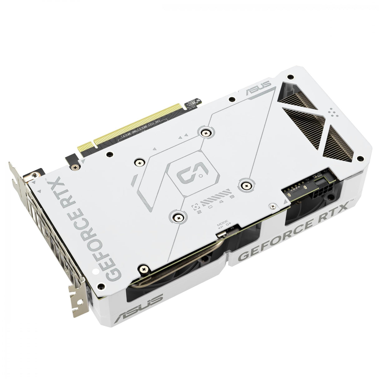 ASUS GeForce RTX 4070 12GB GDDR6X DUAL OC EVO WHITE EDITION ASUS