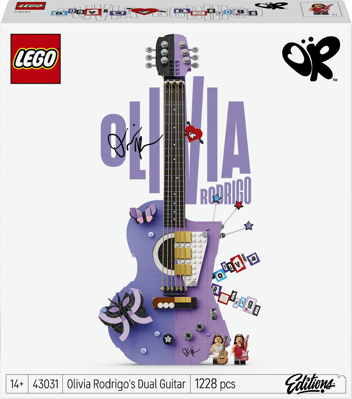 LEGO - Editions Music - Olivia Rodrigo's Dual Guitar (43031) LEGO