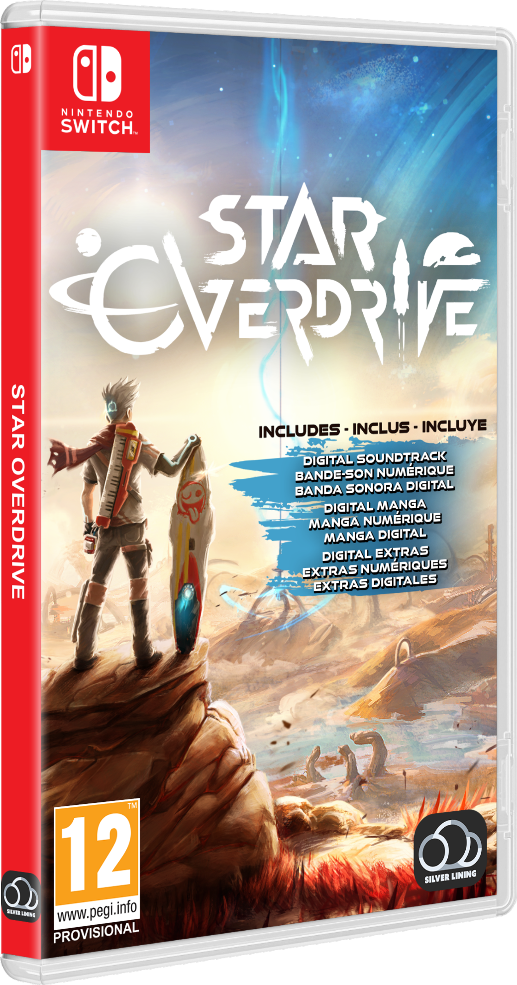 Star Overdrive – Nintendo Switch – spilomslag