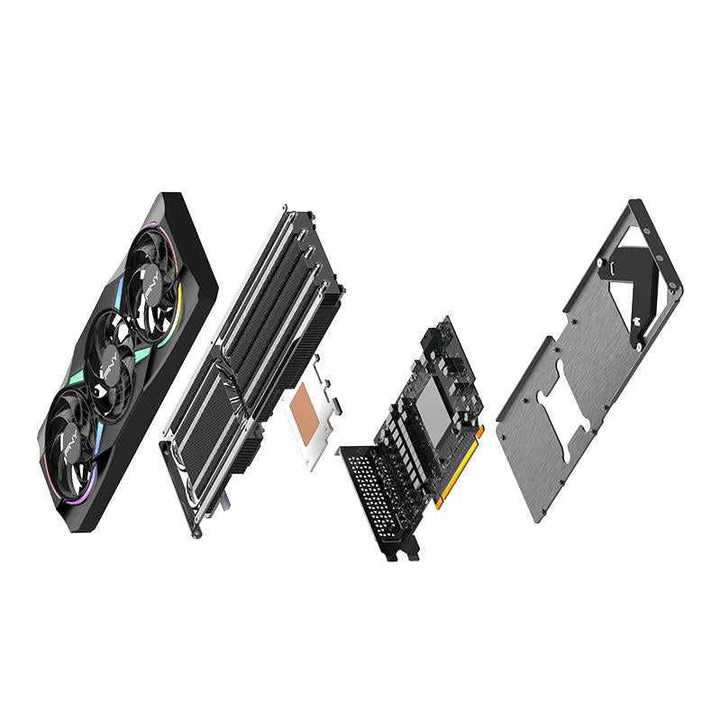 GK PNY GeForce RTX5070 12GB ARGB 3X OC PNY