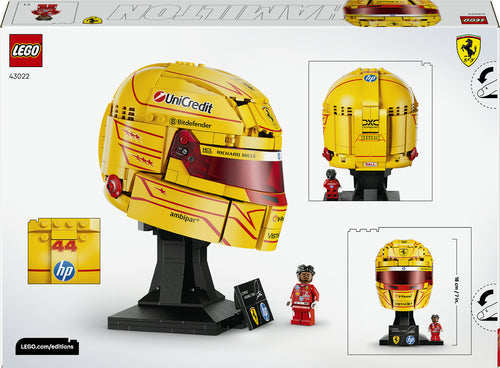LEGO 43022 Editions Scuderia Ferrari HP Lewis Hamilton Helmet Lego