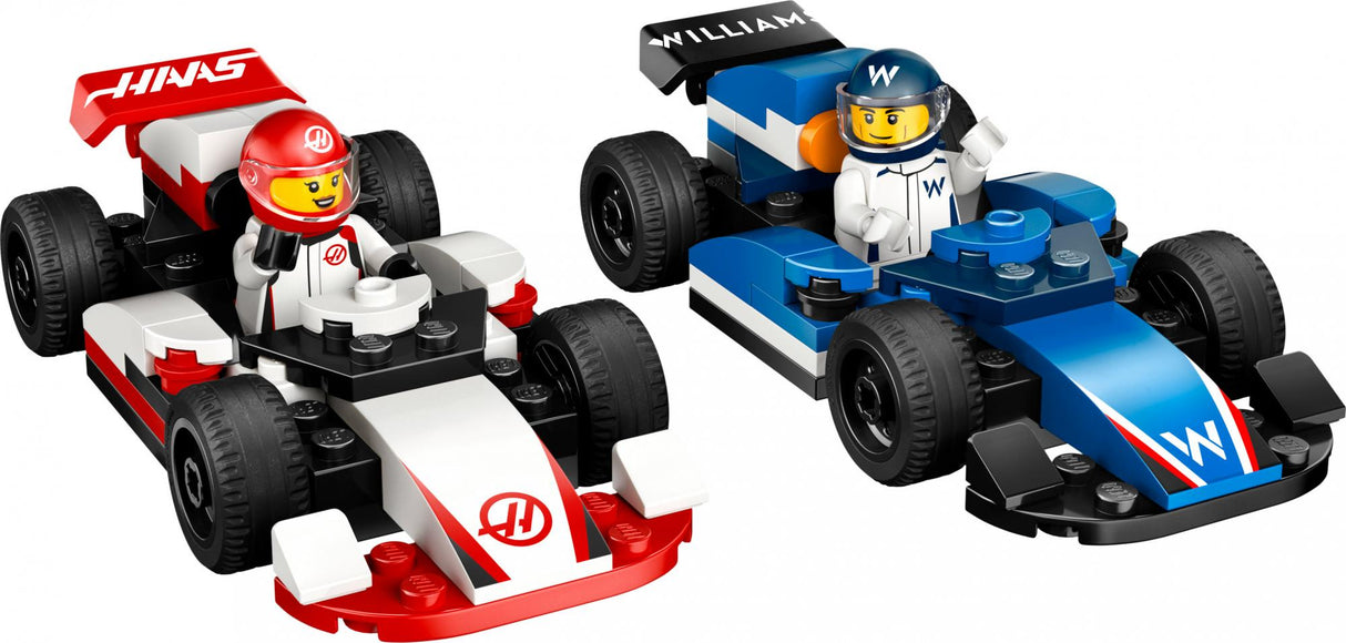 LEGO 60464 City F1 Williams Racing and Haas F1 Racing Cars LEGO