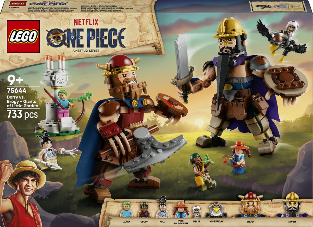 LEGO - ONE PIECE - Dorry vs. Brogy – Giants of Little Garden (75644) LEGO