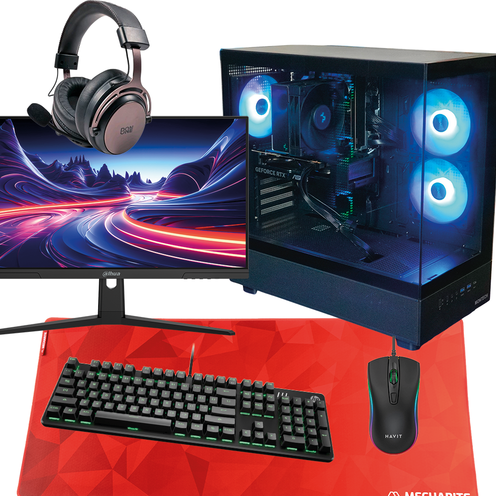 Top Fragger Pro Gaming Computer Bundle - Intel i5 - RTX 5060