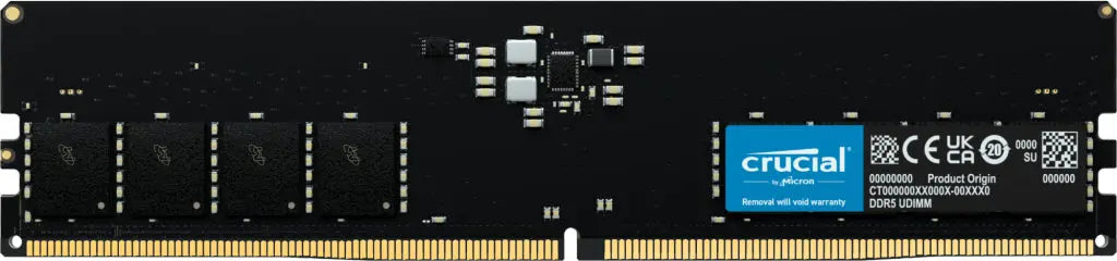Crucial DDR5  32GB 4800MHz CL40  Ikke-ECC Crucial