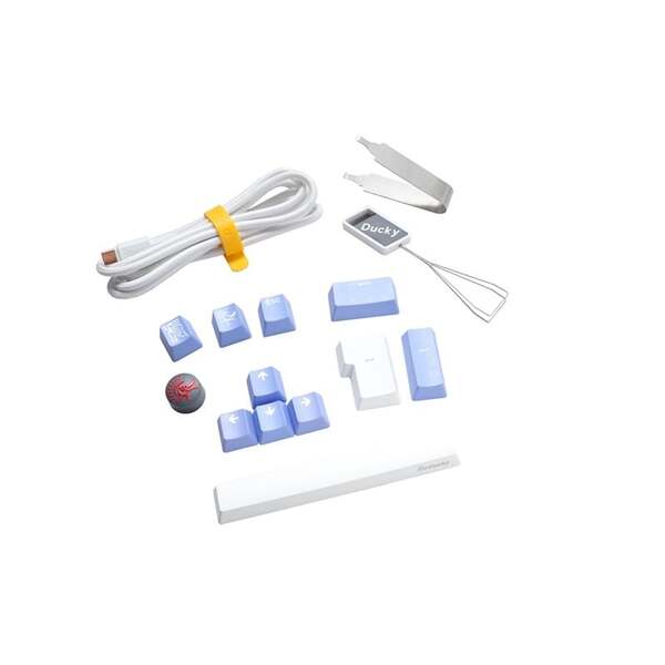 Ducky One 3 - Classic Pure White Nordic - Fullsize - Cherry Brown