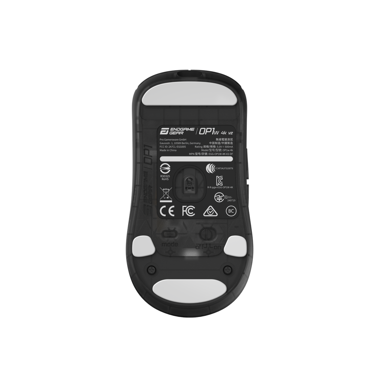 Endgame Gear OP1w 4K V2 – Trådløs Gaming Mus (Dark Frost)