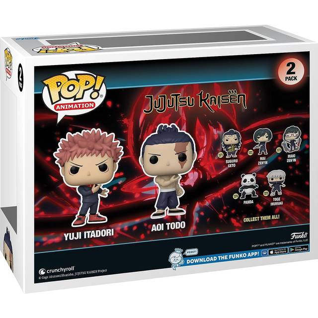 Pack 2 Figura Pop! Yuji Itadori & Aoi Todo 9 cm FUNKO