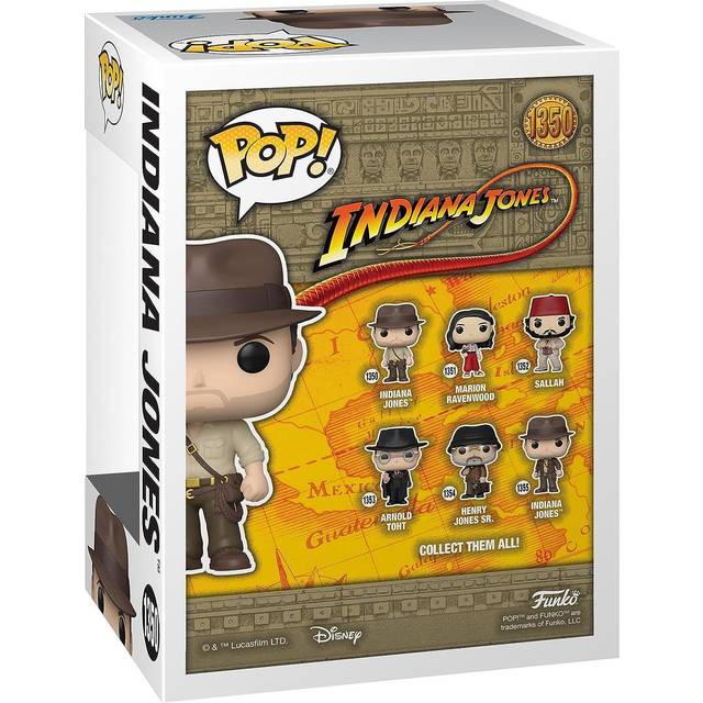 Figura Pop! Indiana Jones 9 cm FUNKO