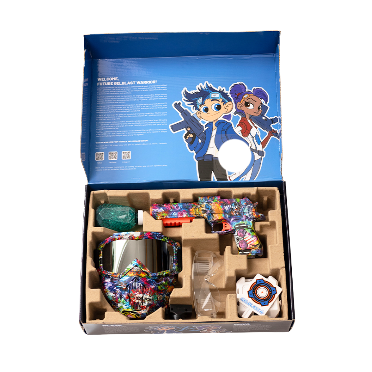 GelBlast Eagle Rush – Purple Devils Geekd