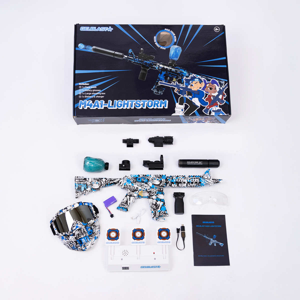 GelBlast LightStorm – Blue Frozen