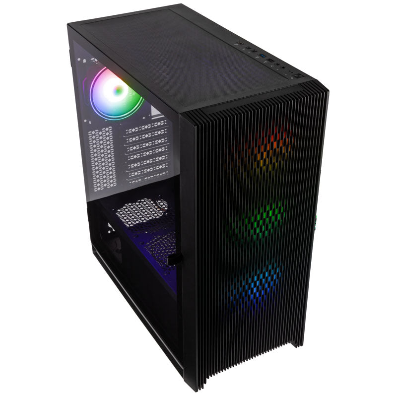 Kolink Unity Lateral ARGB Midi-Tower-chassi – Svart
