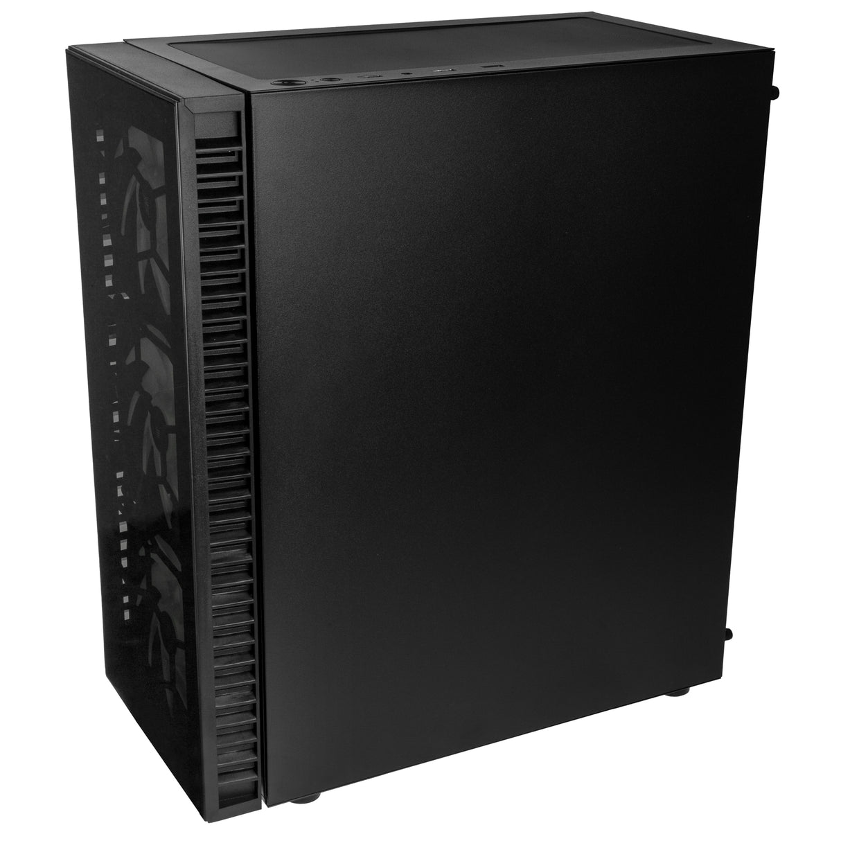 Kolink Observatory HF Glass ARGB Midi-Tower-chassi – Svart