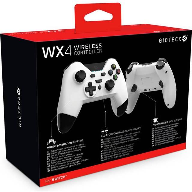 Gioteck WX-4 Trådlös BT-kontroller Vit