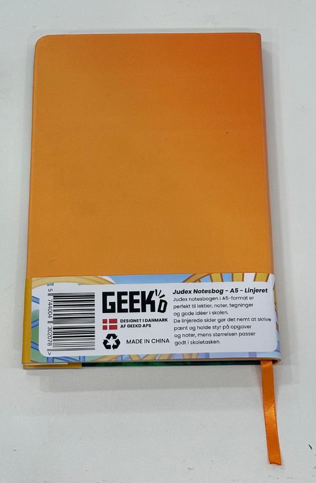 Judex Notesbog - A5 - Linjeret