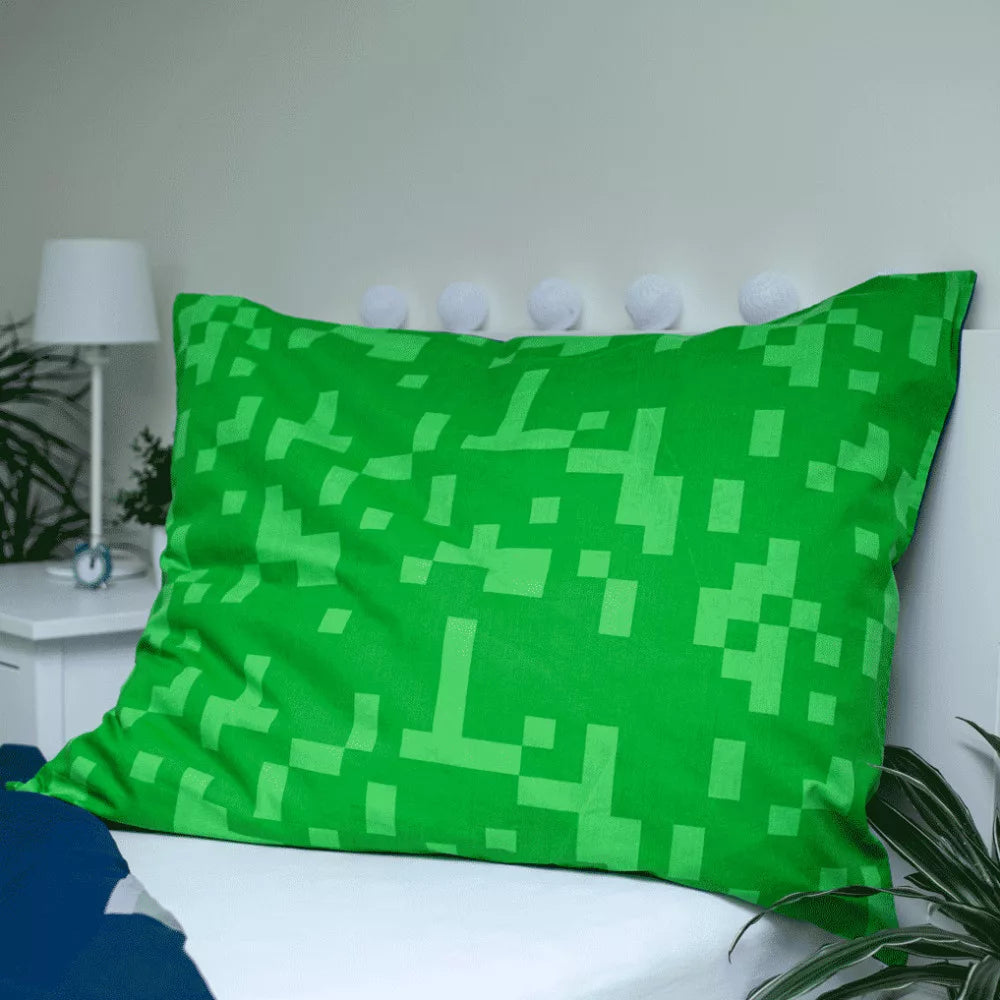 Minecraft Sssleep Tight bäddset 140×200 cm, 70×90 cm