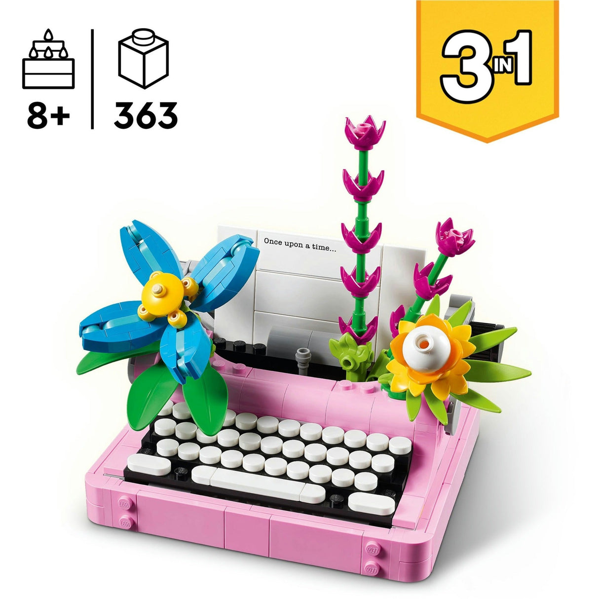 LEGO 31169 Creator 3-in-1 Typewriter with Flowers LEGO