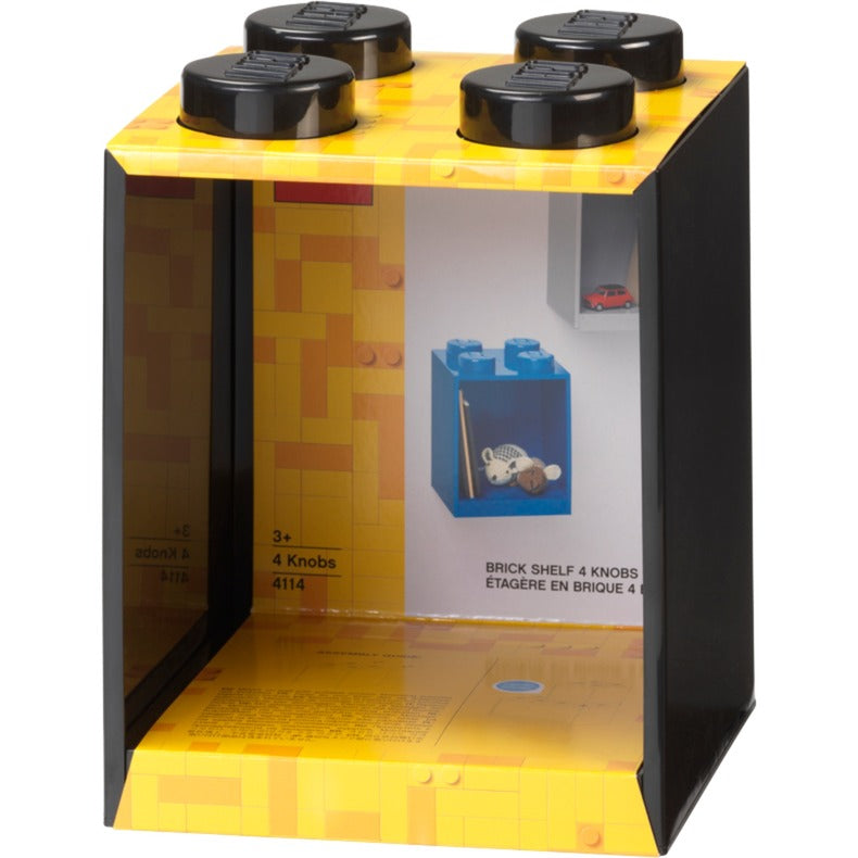 Room Copenhagen LEGO Regal Brick 4 Shelf 41141733 (black) Room Copenhagen