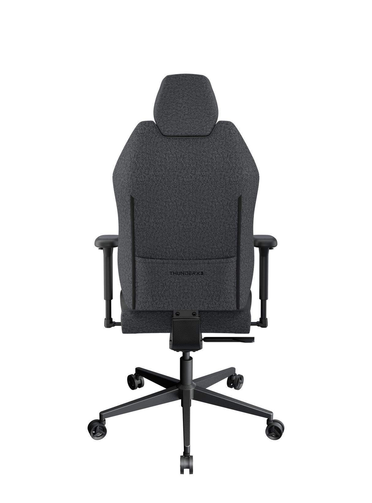 ThunderX3 TX3 SOLO – Loft Air mörkgrå kontorsstol med SYNC4- och 6D-justering (max 125 kg)