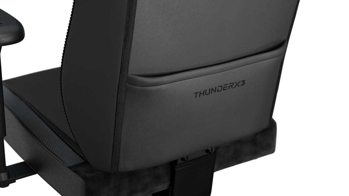 ThunderX3 TX3 SOLO – Modern svart kontorsstol med SYNC4- och 6D-justering (max 125 kg)