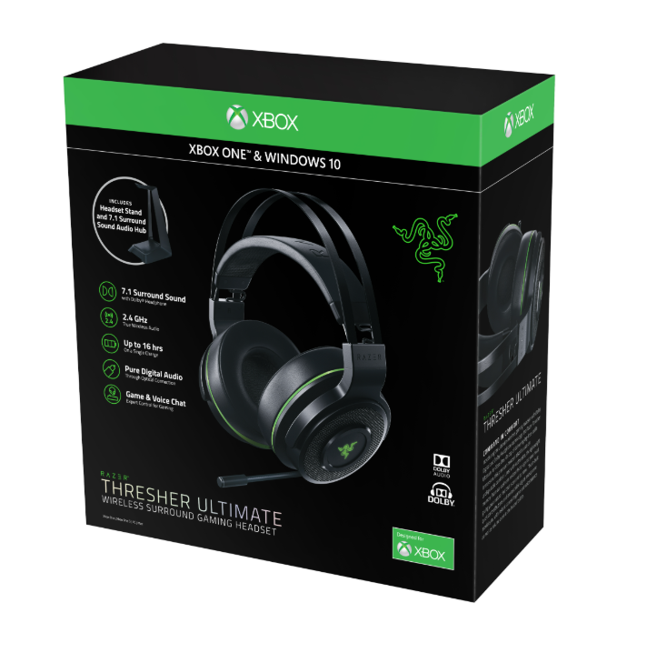 Razer Thresher Ultimate Trådløs Surround Gaming Headset – Geekd Razer Thresher Ultimate Trådløs Surround Gaming Headset – Geekd