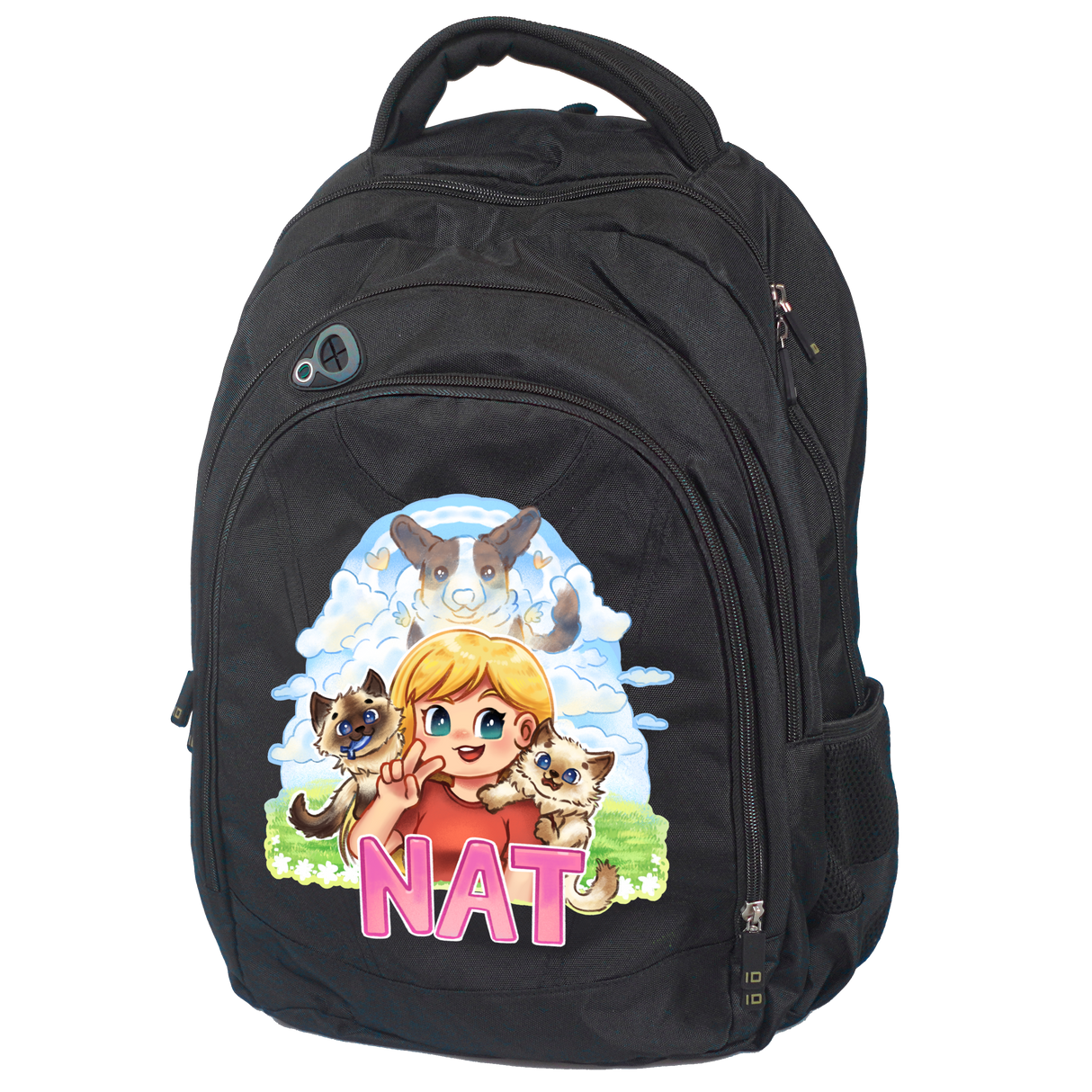 Nat Kæledyr Skoletaske Nat