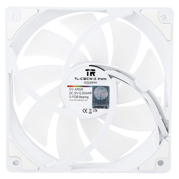 Thermalright TL-C12CW-S ARGB White 3 Pack - 120mm fan