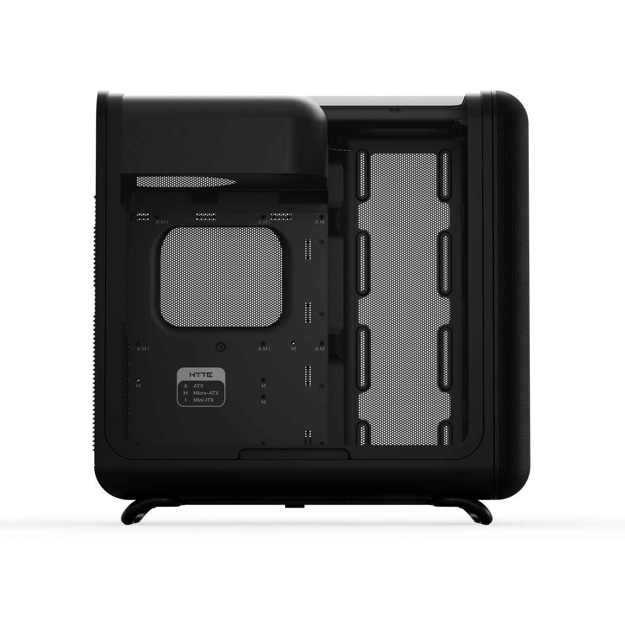 HYTE X50 Midi-Tower – Mesh Pitch Black