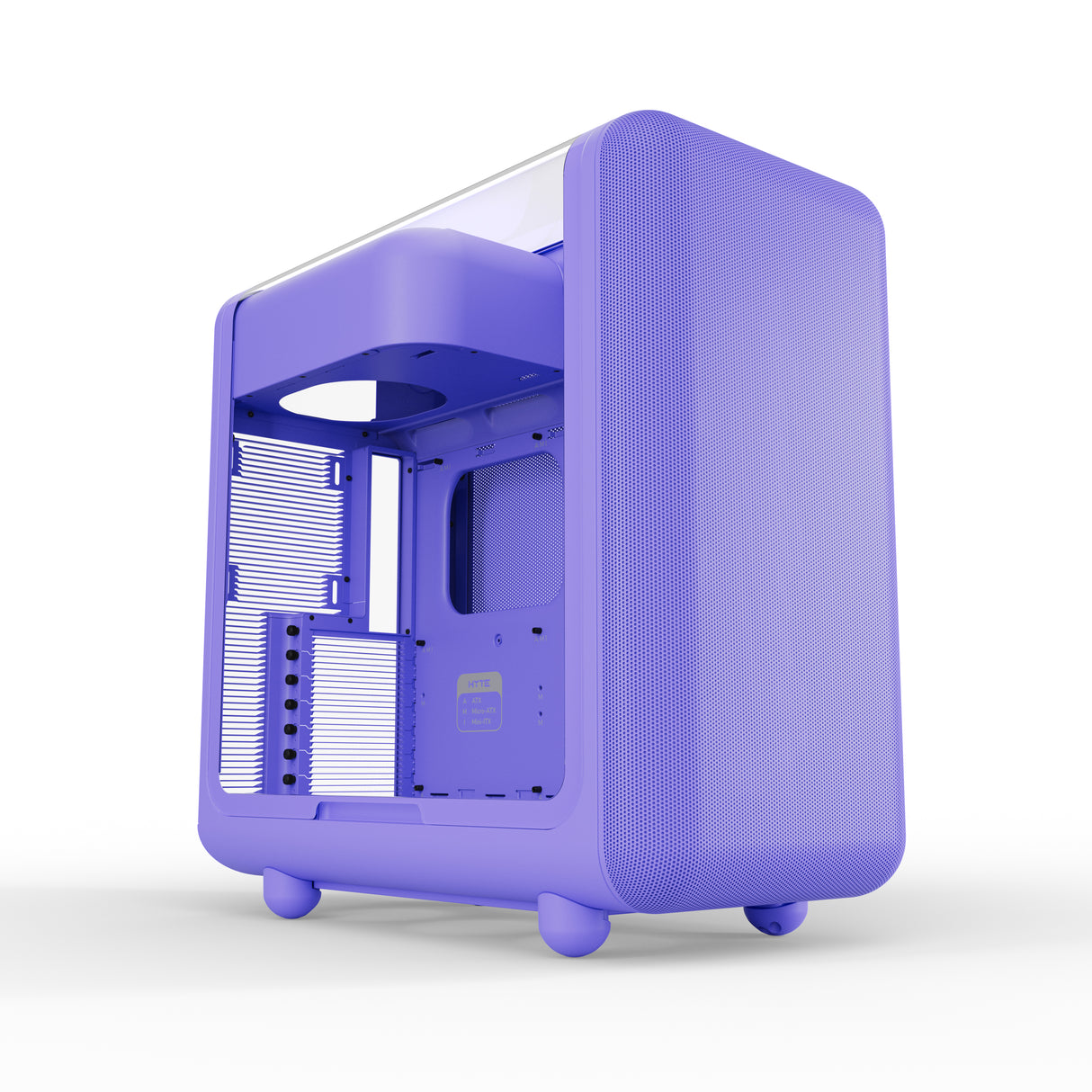 HYTE X50 Midi-Tower – Taro Milk / Purple